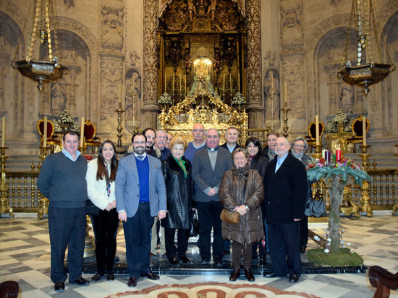 Fernando Yuste regirá durante los próximos  cuatro años la Asociación de Fieles de la Virgen de los Reyes.