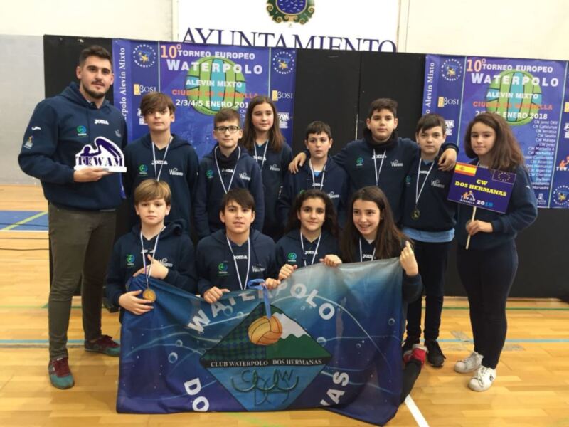 El C.W. Dos Hermanas, subcampeón del TEWAM Ciudad de Marbella