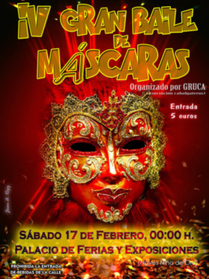 Gruca confía en que siga creciendo su Gran baile de máscaras que este año se celebrará el 17 de febrero