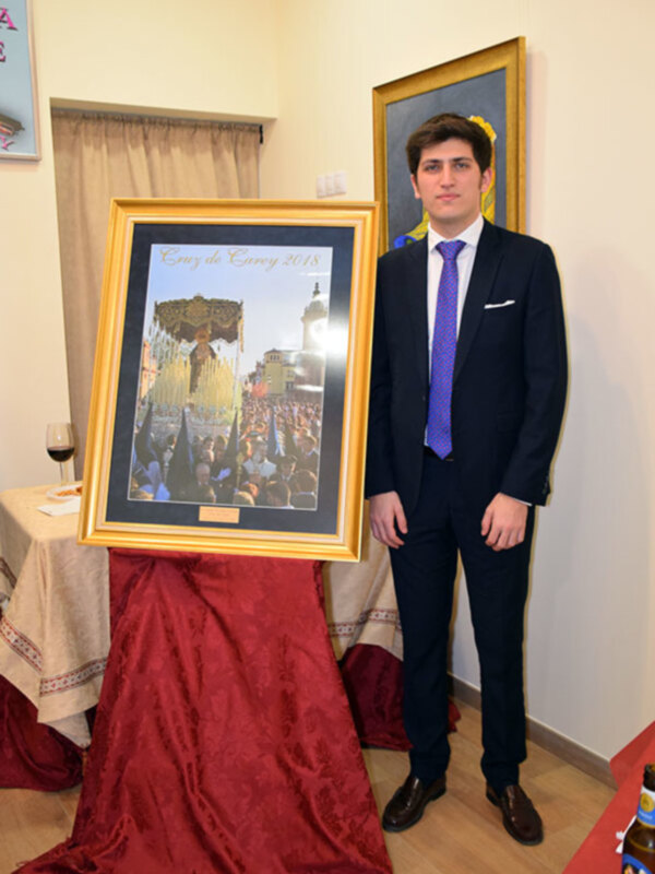 La Virgen de la Estrella en el cartel de la tertulia Cruz de Carey.