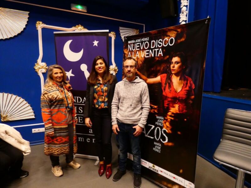 La cantaora María José Pérez, ganadora de la Lámpara Minera en 2015, presenta su recién publicado disco ‘Trazos’ esta semana en los ‘Jueves Flamencos’