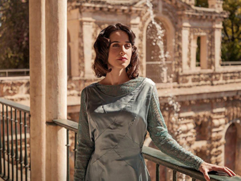 Macarena García graba en Sevilla ‘La otra mirada’, nueva serie producida en colaboración con Boomerang TV.