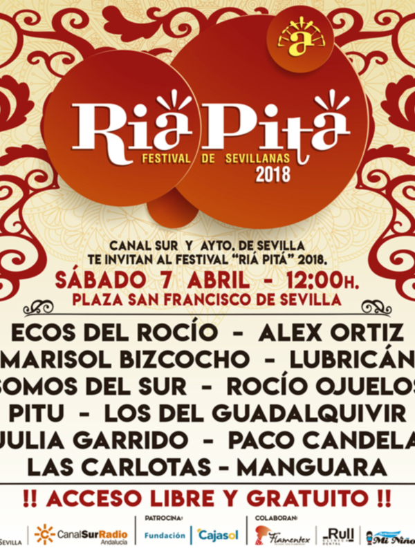Canal Sur Radio celebra la primavera con el concierto de sevillanas Ria Pitá en Sevilla