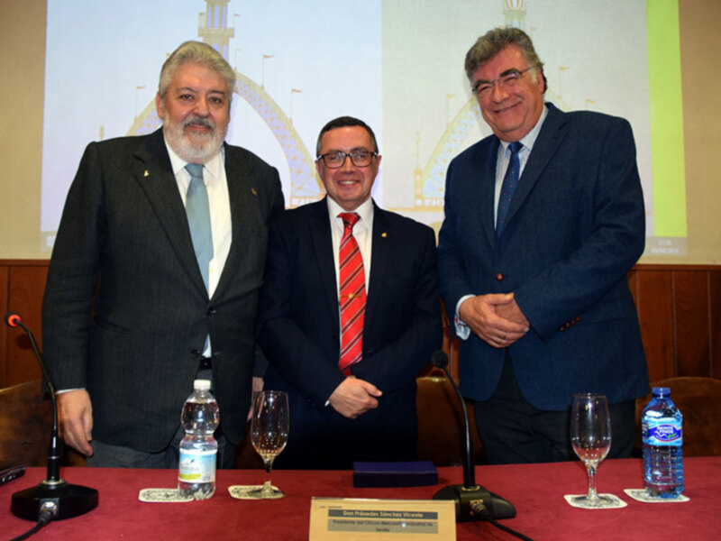 Ponencia en el Círculo Mercantil por Rafael Carretero Moranga.