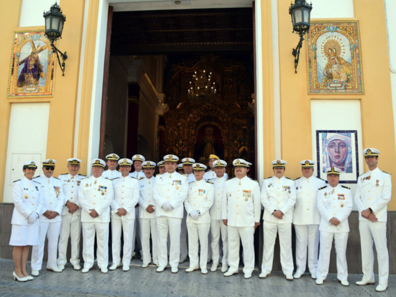Festividad del Carmen en la Capilla de los  marineros.