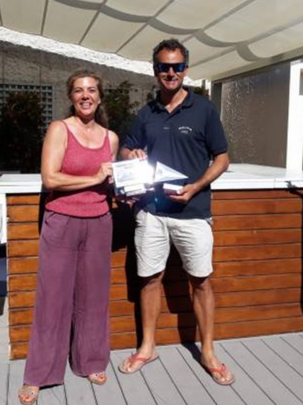 Juanlu Páez, campeón de la Copa de España de la clase Catamarán