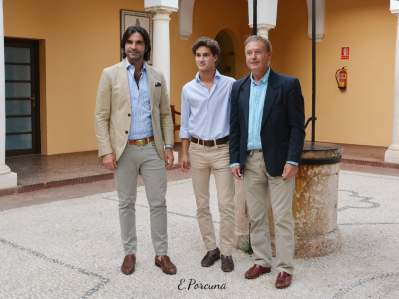 Manolo Vázquez debuta con picadores en Osuna junto a Pepe Luis Vázquez y Javier Conde