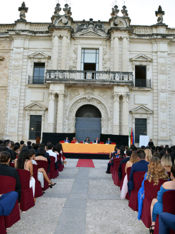 Graduación de Derecho en la Antigua Universidad.