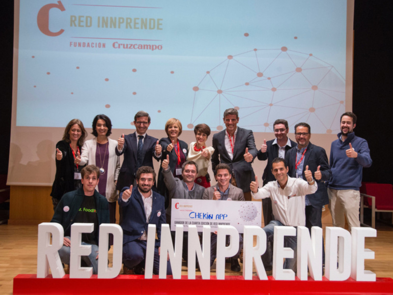 La startup Chekin ganadora de la IV Edición de Red Innprende de la Fundación Cruzcampo