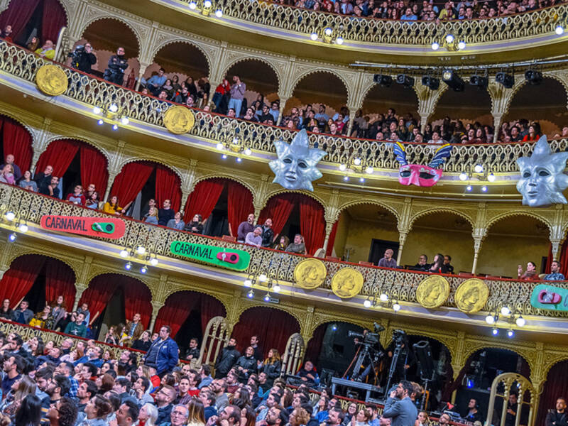 Canal Sur Televisión comienza la cobertura del Carnaval de Cádiz con el primer resumen de la fase de Preliminares