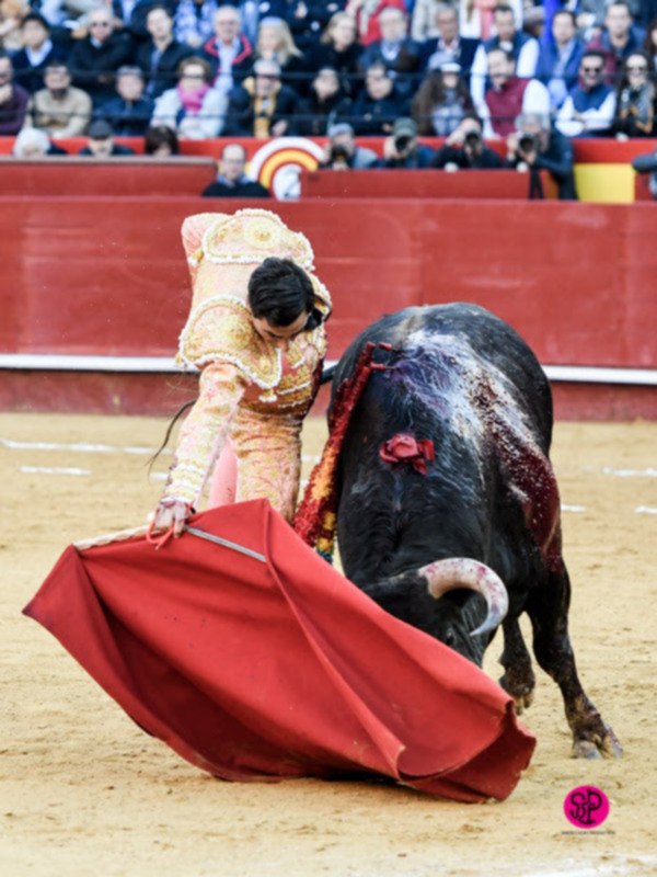 Ureña vuelve a lo grande sin acierto con los aceros y corta oreja al igual que Ponce