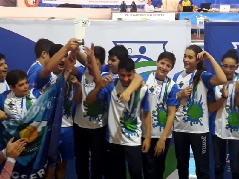El C.W. Dos Hermanas, subcampeón de Andalucía infantil