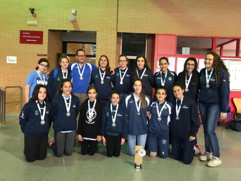 El C.W. Dos Hermanas, campeón de la Liga Andaluza femenina