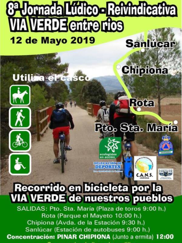 Una marcha cicloturista volverá a reclamar el compromiso de las Administraciones para hacer posible la Vía Verde Entre Ríos
