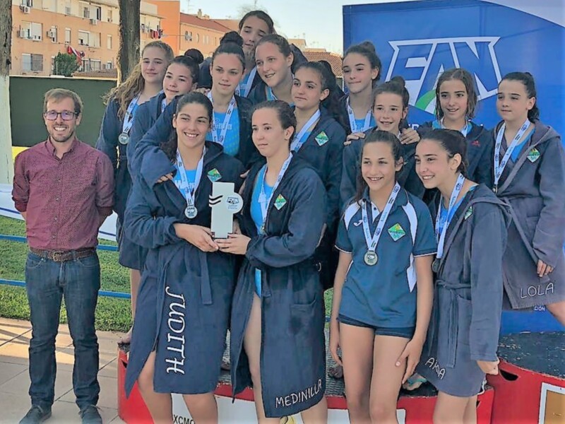 El C.W. Dos Hermanas, subcampeón de Andalucía cadete femenino