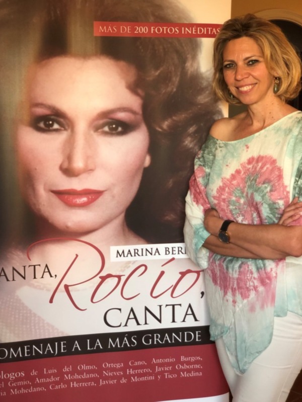El próximo martes verá la luz ‘Canta, Rocío, canta’, un libro de Marina Bernal homenaje a Rocío Jurado y sus seguidores