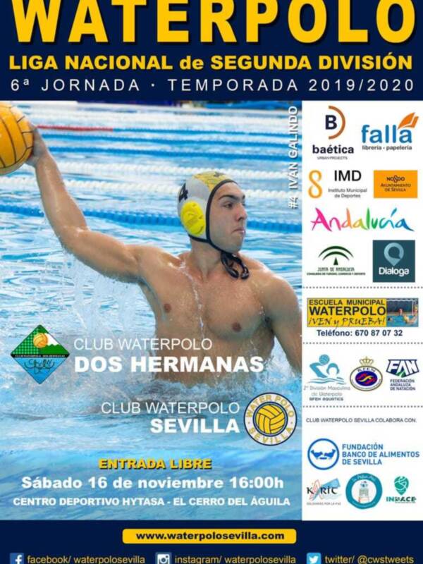 El derbi del waterpolo sevillano, este sábado en Hytasa