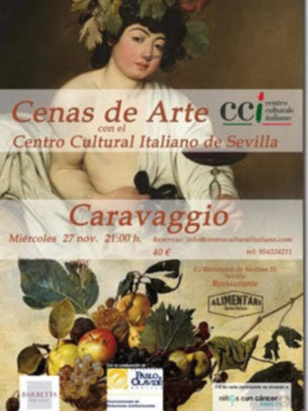 Cenas de Arte es el nuevo proyecto solidario del Centro Cultural Italiano de Sevilla, que cuenta con la valiosa colaboración del Vicerrectorado de Rel