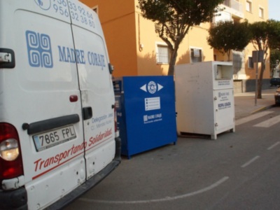 Madre Coraje recogió casi cuarenta toneladas de ropa y calzado y tres de aceite usado durante el año 2019