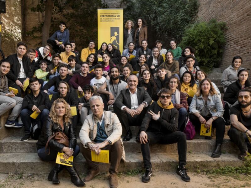 El Festival Perfopoesía se abre al  público más joven en su octava    edición