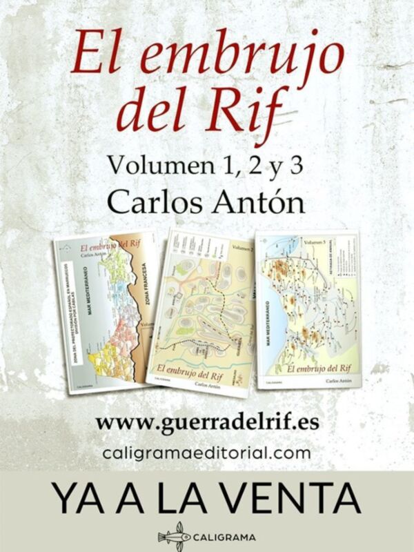 Sale a la venta la novela de Carlos Antón"El embrujo del Rif"