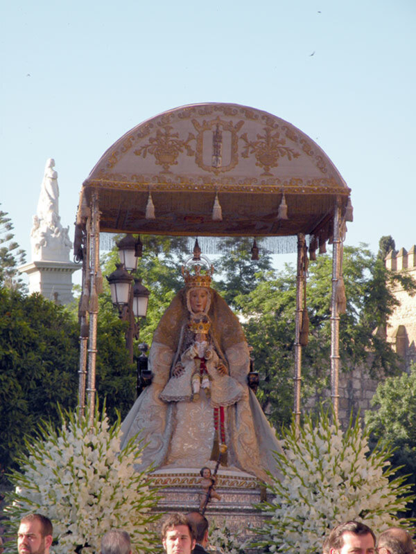 La procesión de la Virgen de los Reyes suspendida por la pandemia del Covid-19