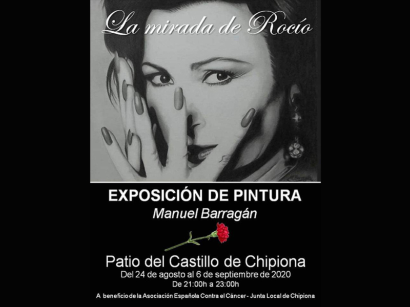 La exposición de Manuel Barragán ‘La mirada de Rocío’ recordará a la chipionera universal en el Castillo