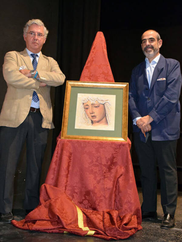 Presentación del cartel y del Anuario 2019-2020 de la hermandad de la Trinidad de Sevilla.