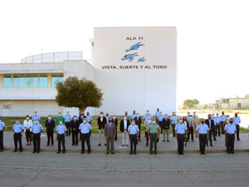 Este evento se inició con una presentación por parte del coronel jefe de dicha Base Aérea, en la que expuso las funciones y misión del Ala 11