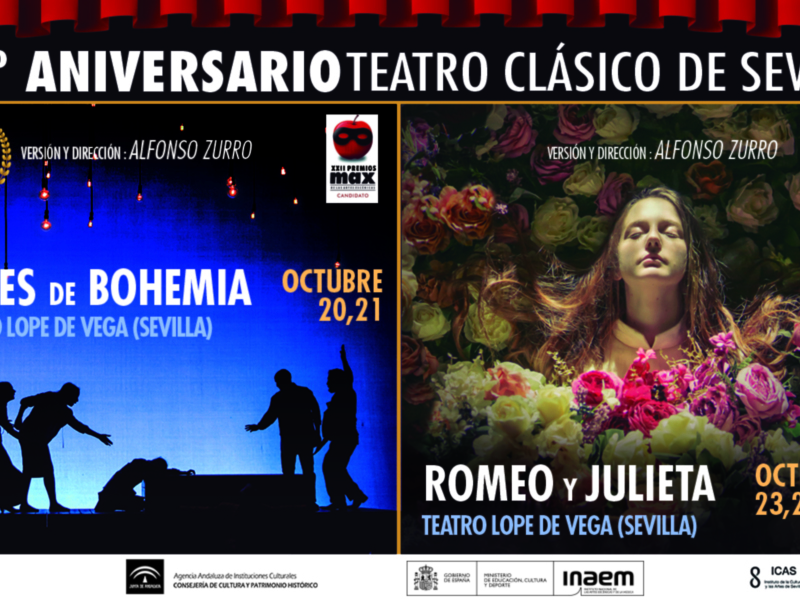 El Teatro Lope de Vega del ICAS celebra el 15 aniversario de la Compañía de Teatro Clásico de Sevilla