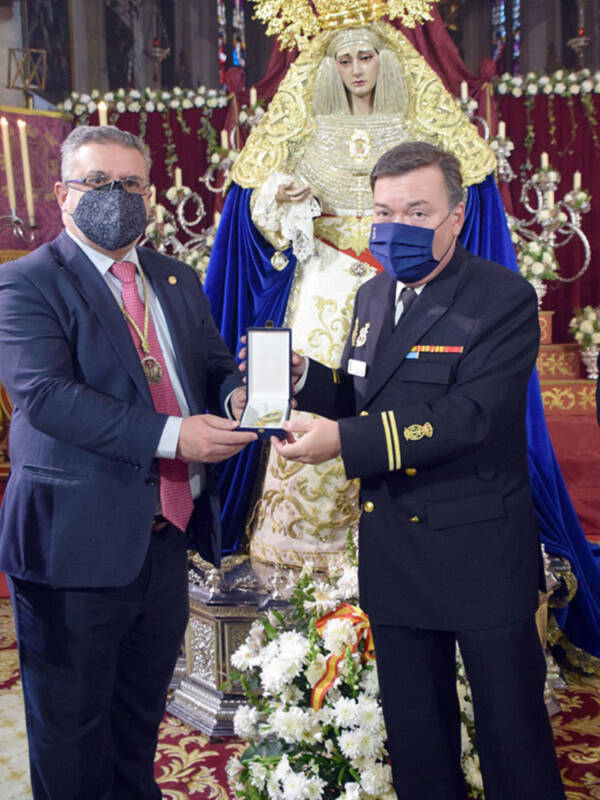  La Virgen del Carmen presente en la Comandancia Naval de Sevilla 