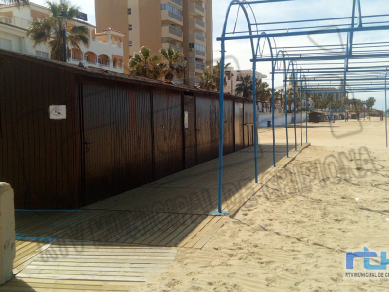Las playas de Chipiona llegan preparadas a la apertura de la movilidad entre provincias
