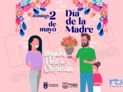 Laura Román anima a regalar flores de Chipiona en el Día de la Madre