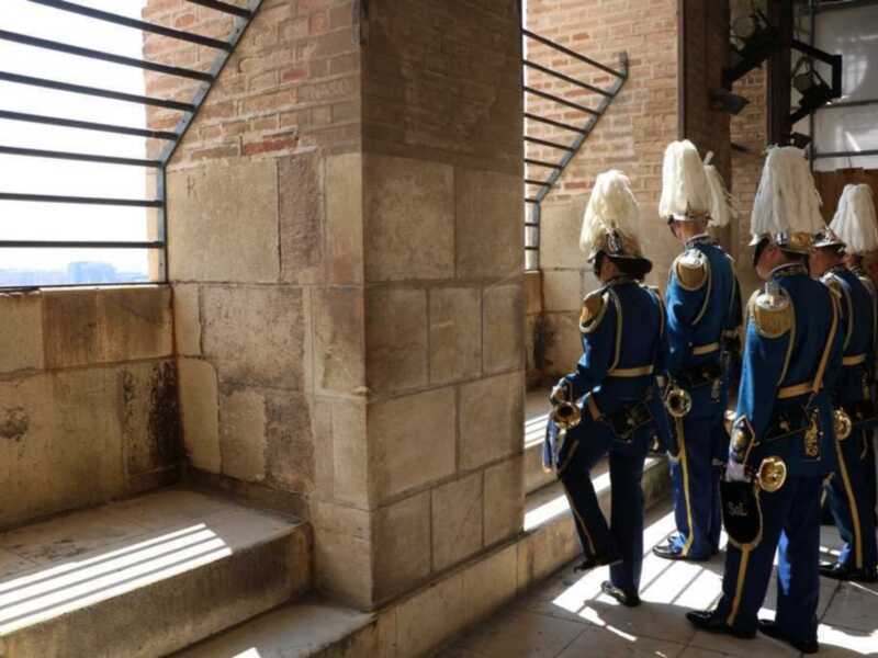 Lágrimas de San Pedro, por la banda del Sol, desde la Giralda