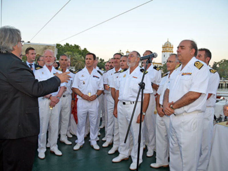 El grupo de Cámara referente en música Sacra y litúrgica cumple 25 años colaborando con la marinería.