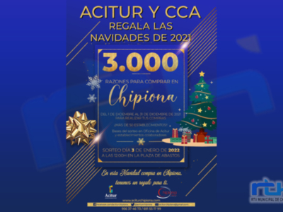 Vuelve el tradicional sorteo navideño de Acitur y Centro Comercial Abierto con 3000 euros en premios