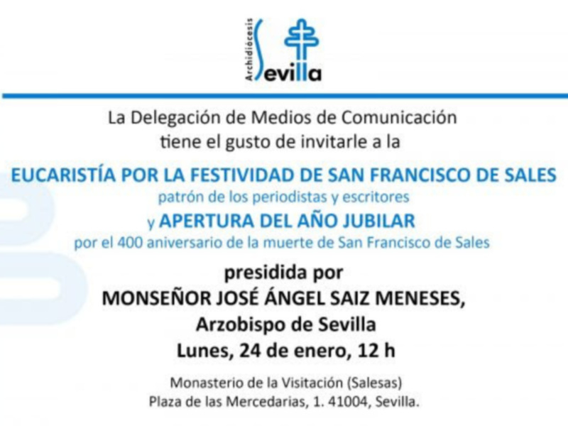 Declaración de la FAPE en la festividad del patrón de los periodistas, San Francisco de Sales