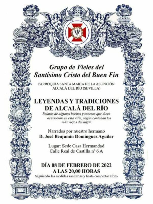 Acto en la Agrupación de Fieles Cristo del Buen Fin de Alcalá del Río