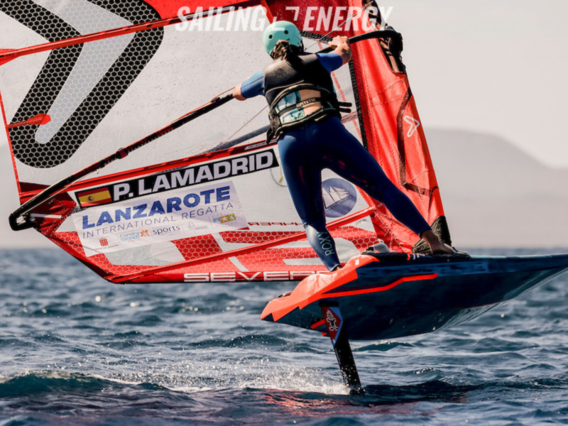 Pilar Lamadrid, cuartofinalista en la Regata Internacional de Lanzarote