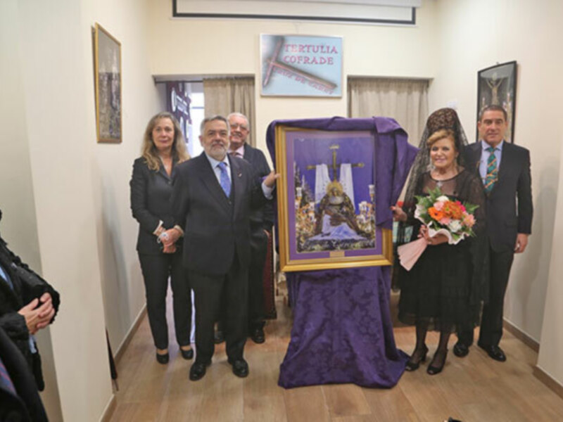 Exaltación Cofrade y el cartel de la Semana Santa 2022, presentado por la “Tertulia Cofrade Cruz de Carey”