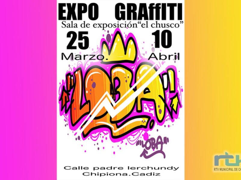 El arte urbano se convierte en protagonista en la sala del colectivo Espacio Vacío con ‘Expo Graffiti’, de ‘Señor Loba’
