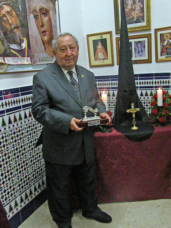 Pregón de Semana Santa en la casa de Melilla en Sevilla por Gabriel Solís Carvajal.