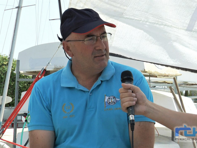 El regatista chipionero Ángel Miranda vuelve muy satisfecho del Campeonato de España de Patín a Vela