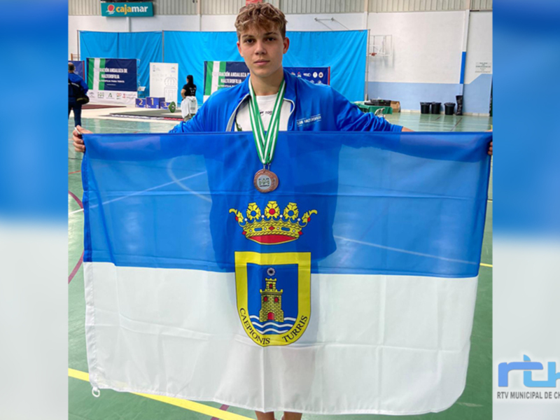 Miguel Ángel Chamorro logra tres bronces en el Campeonato de Andalucía de halterofilia 