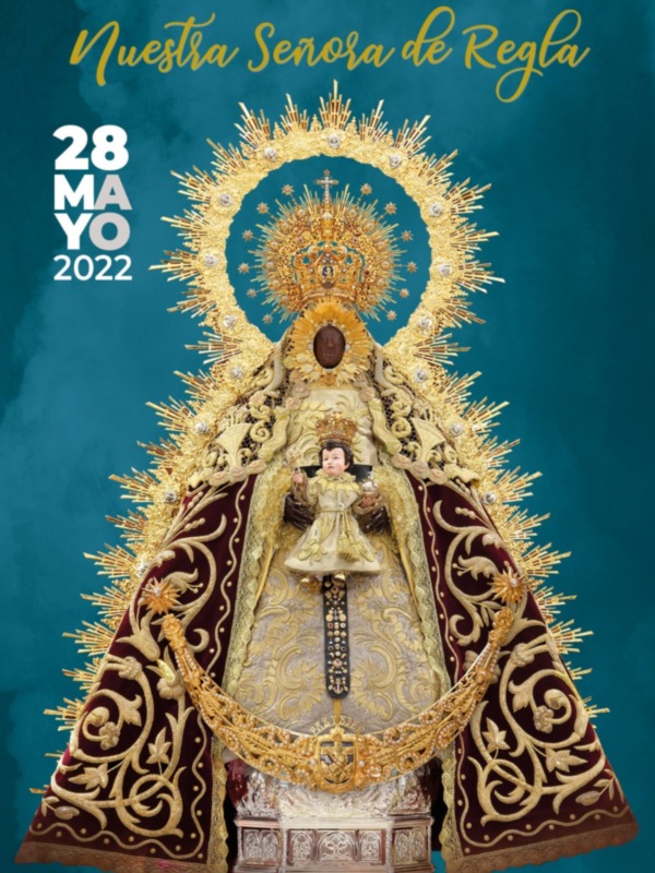El próximo sábado día 28, Nuestra Señora la Virgen de Regla, vuelve a procesionar al pueblo de Chipiona y a su parroquia