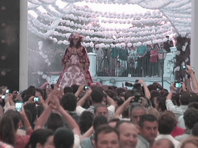 Canal Sur se vuelca con el traslado de la Virgen del Rocío de Almonte a su Aldea