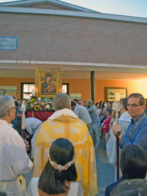 Celebración de Ntra. Sra. del Perpetuo Socorro en Sevilla