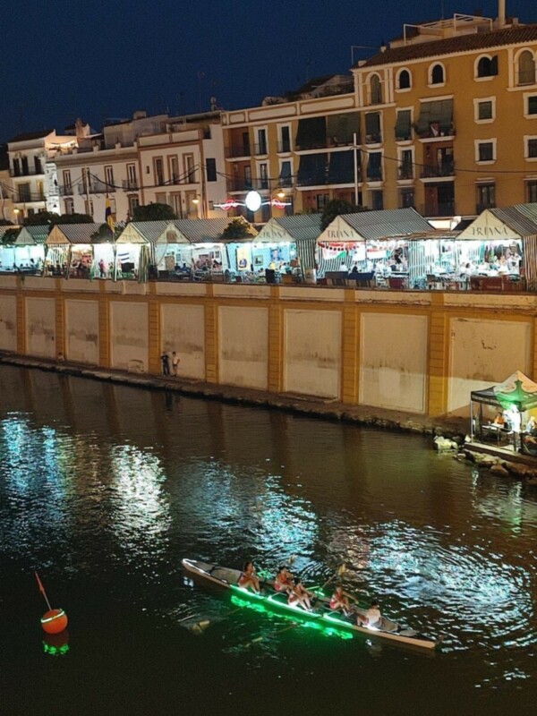 Celebrada la VI Regata Nocturna de Triana