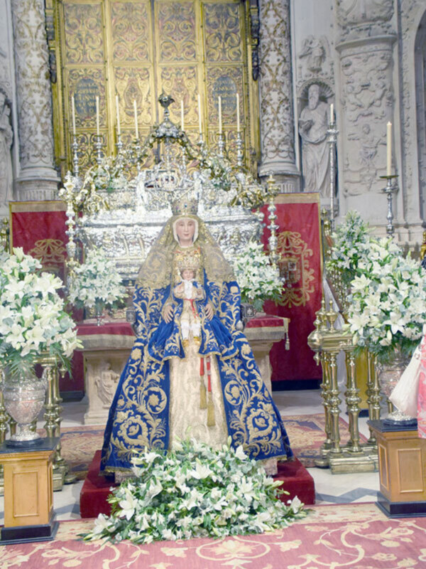 La Virgen de  los Reyes volverá a ser venerada los días 20 y 21 de agosto.