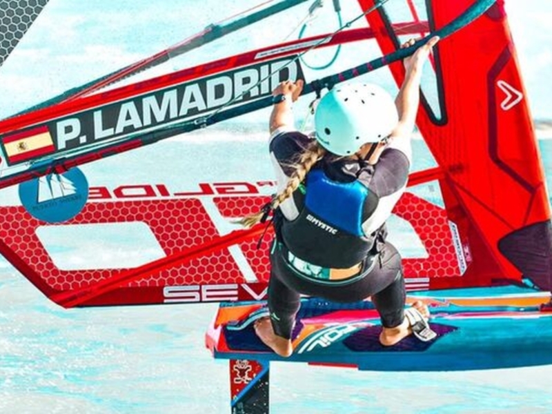 Cara y cruz para Pilar Lamadrid en la prueba test del Mundial de clases olímpicas de La Haya